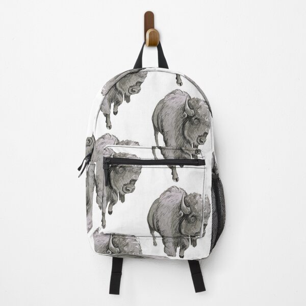 Item preview, Bison Drawing designed and sold by Katie Morris Art.