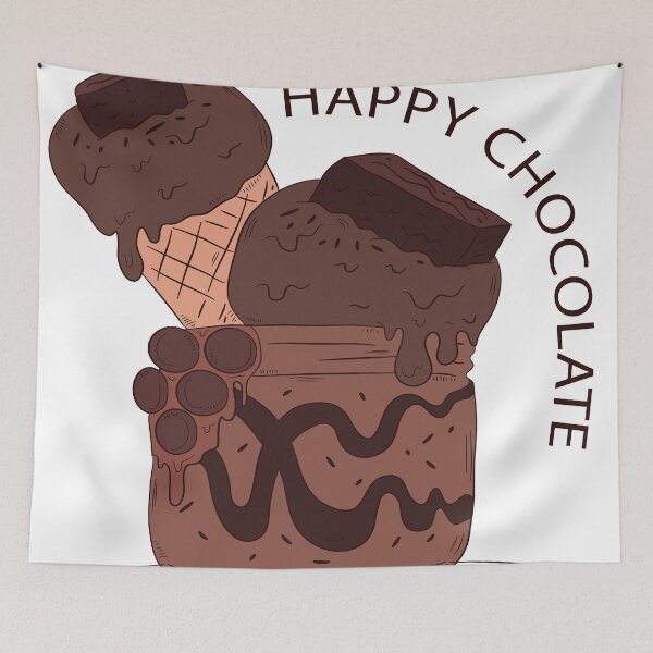 Item preview, Chocolatada | Me encanta el chocolate | Día del Chocolate | la vida es dolor | Especial designed and sold by Crafty-Hawk.