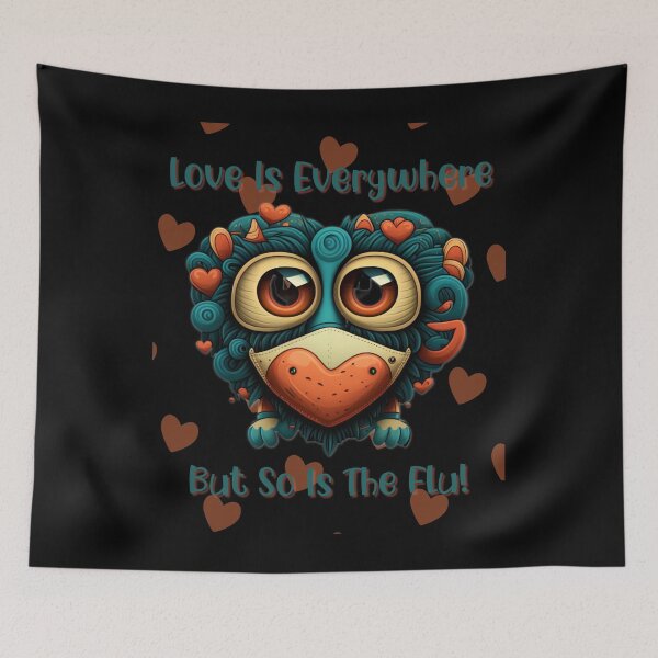Item preview, Love Is Everywhere But So Is The Flu designed and sold by the-NAME-.