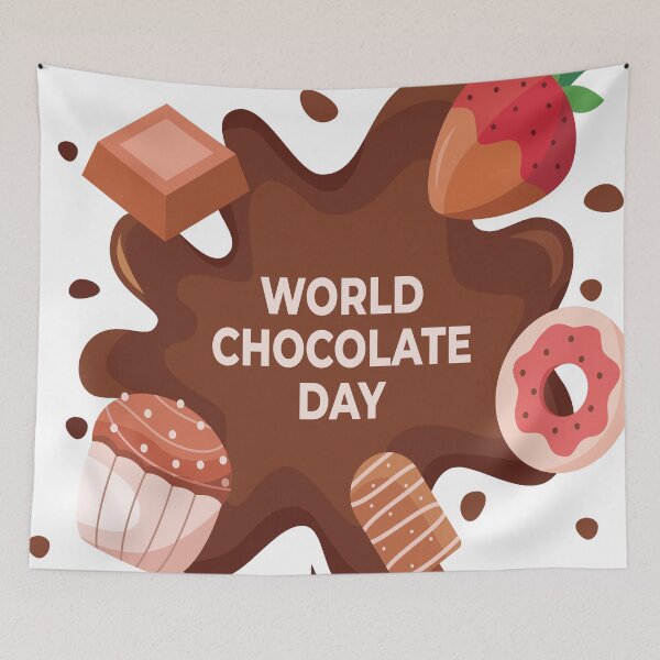 Item preview, chocolate mundial | Me encanta el chocolate | Día del Chocolate | la vida es dolor | Especial designed and sold by Crafty-Hawk.