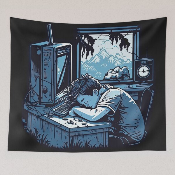 Item preview, Sleepy boy designed and sold by JazzDaniel.