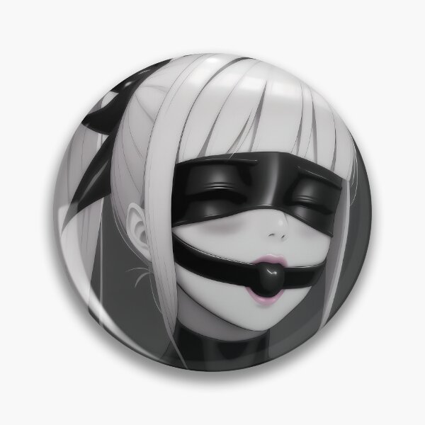 Item preview, Hentai Girl Gagged and Blindfolded Dark Background designed and sold by bnm008.