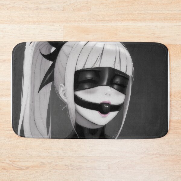 Item preview, Hentai Girl Gagged and Blindfolded Dark Background designed and sold by bnm008.