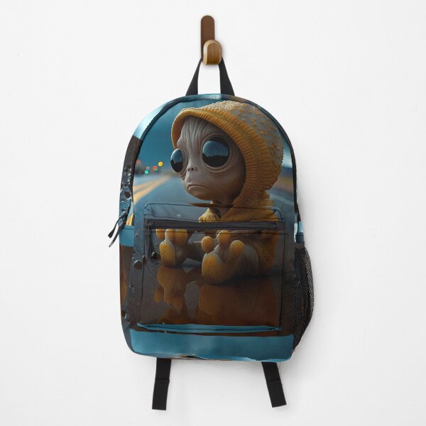 Item preview, Alien baby lost on route 66 designed and sold by MartianBunnyH.