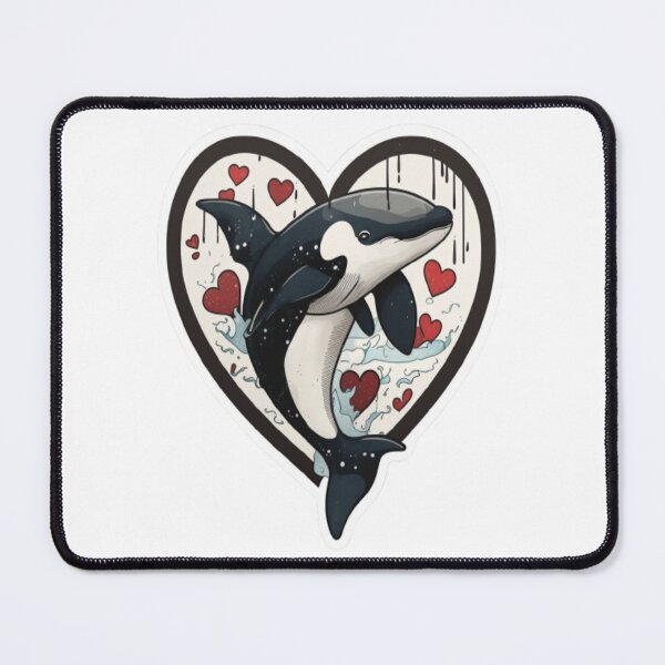 Item preview, Orca Is My Valentine designed and sold by laurateamart.