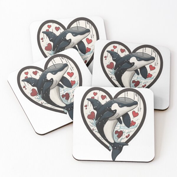 Item preview, Orca Is My Valentine designed and sold by laurateamart.