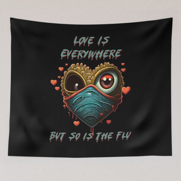 Item preview, Love Is Everywhere But So Is The Flu - Valentines Day designed and sold by the-NAME-.