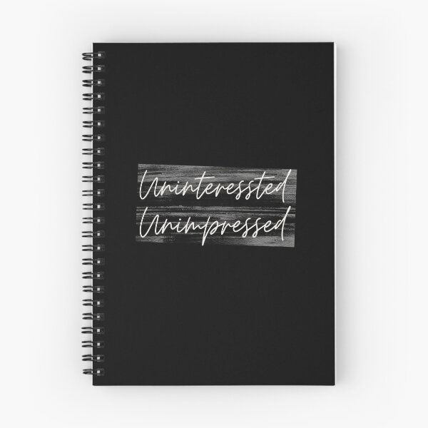 Item preview, Uninterested Unimpressed designed and sold by LadyHustle.