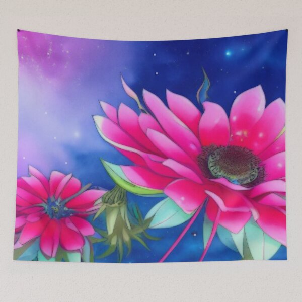 Item preview, Soft Floral Starry Sky Watercolor No 1 designed and sold by BassHeadMomma.