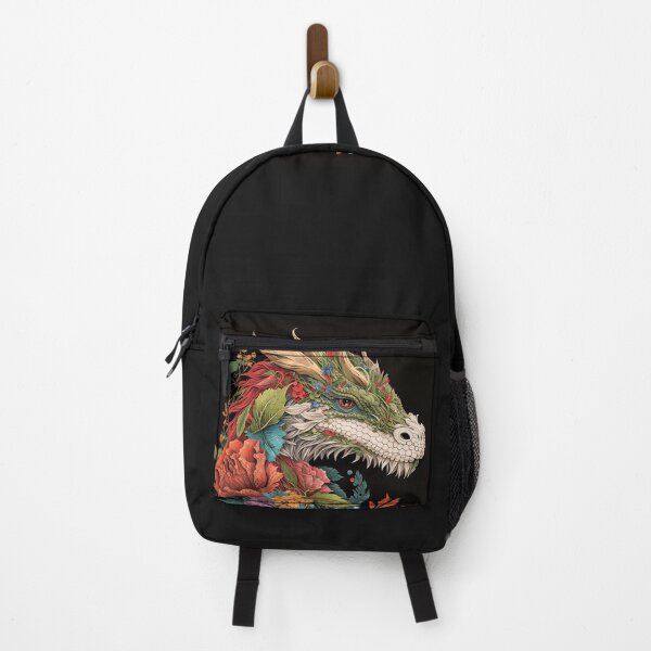Item preview, Beautiful dragon with flowers designed and sold by Maryberry96.
