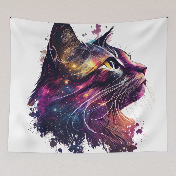Item preview, The Cosmic Cat designed and sold by WilderMinds.
