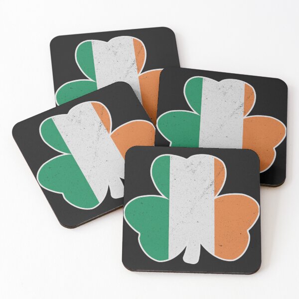 Item preview, Irish Flag and Clover - fun St. Patrick's Day Shirt designed and sold by hardscuffle.