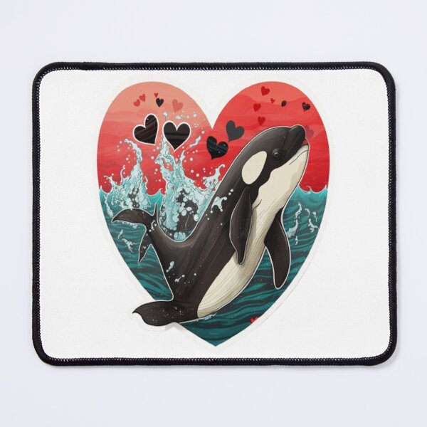 Item preview, Orca Is My Valentine designed and sold by laurateamart.