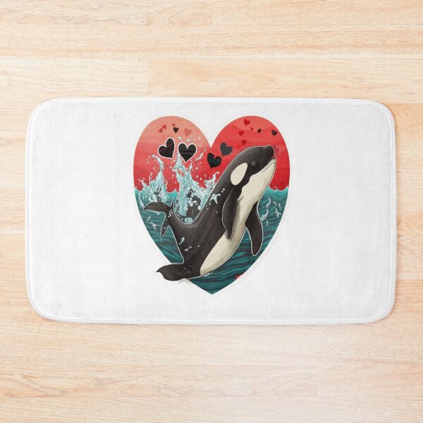 Item preview, Orca Is My Valentine designed and sold by laurateamart.
