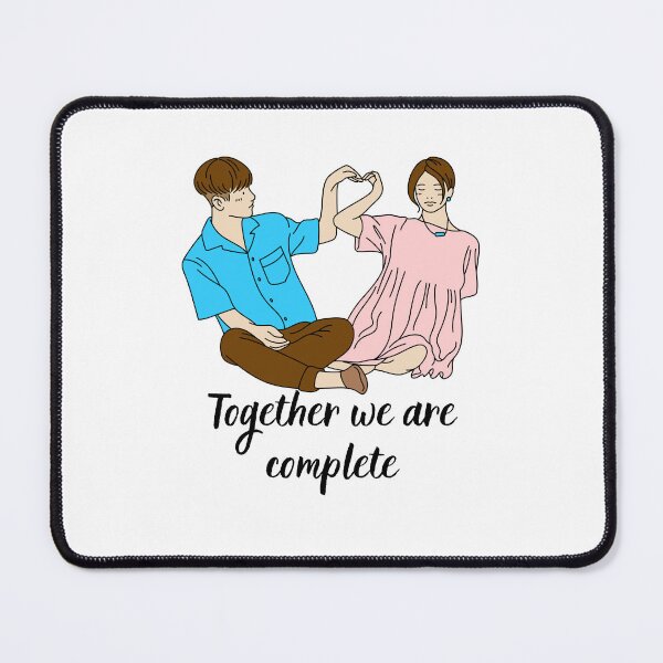 Item preview, Together we are complete - Newly engaged couple, Leveled Up To Fiance, Soon To Be Weds designed and sold by craftymilenials.