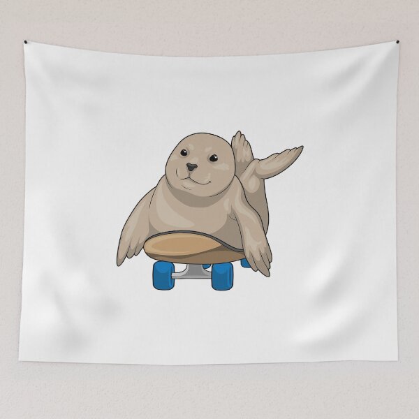 Item preview, Seal Skater Skateboard designed and sold by Snabdesign84.