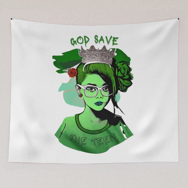 Item preview, God Save the Teen - Alt designed and sold by nagato-designs.