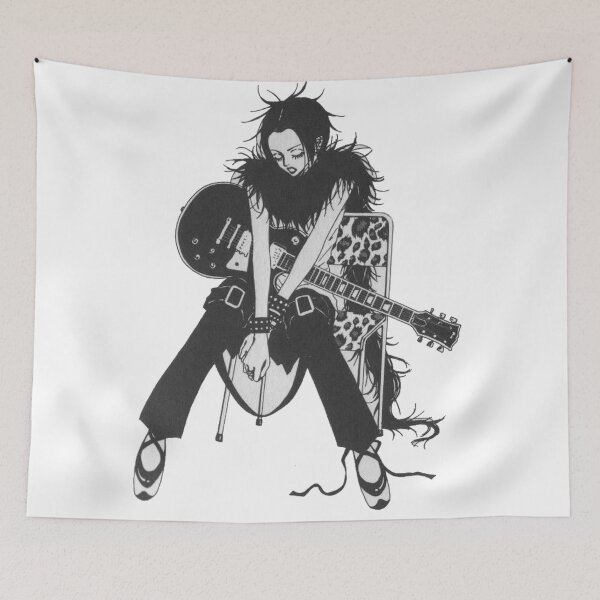 Item preview, nana sitting with guitar  designed and sold by Zesiz.
