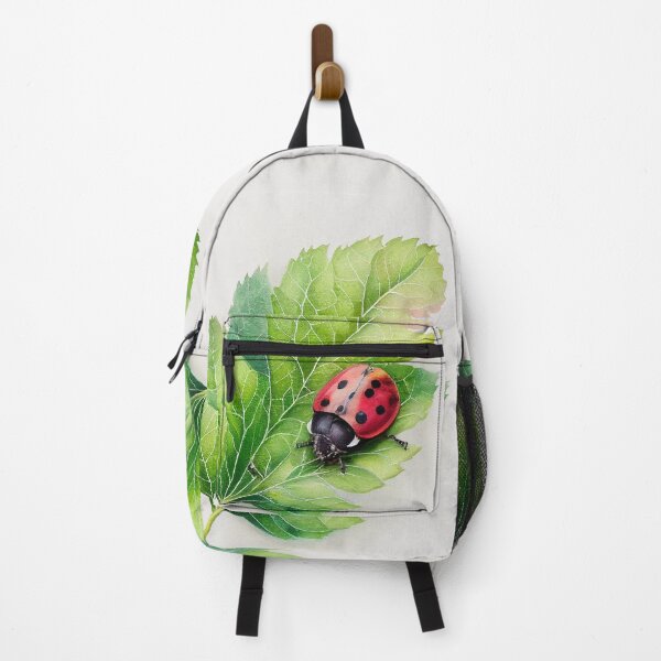 Item preview, Lady bug on a leaf designed and sold by Paintograma.