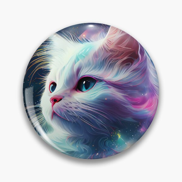 Item preview, Cosmic White Kitty designed and sold by WilderMinds.