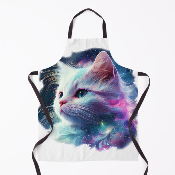 Item preview, Cosmic White Kitty designed and sold by WilderMinds.