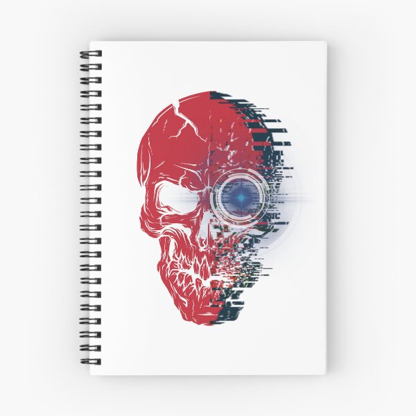 Item preview, Robot's skull Design designed and sold by fun-times-store.