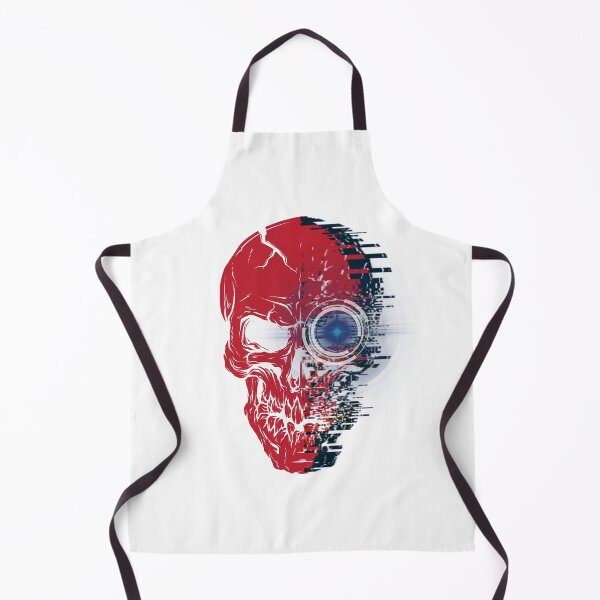 Item preview, Robot's skull Design designed and sold by fun-times-store.