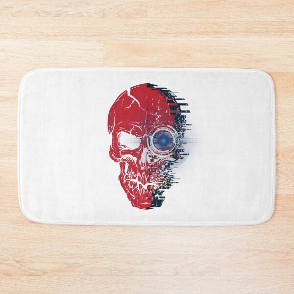Item preview, Robot's skull Design designed and sold by fun-times-store.