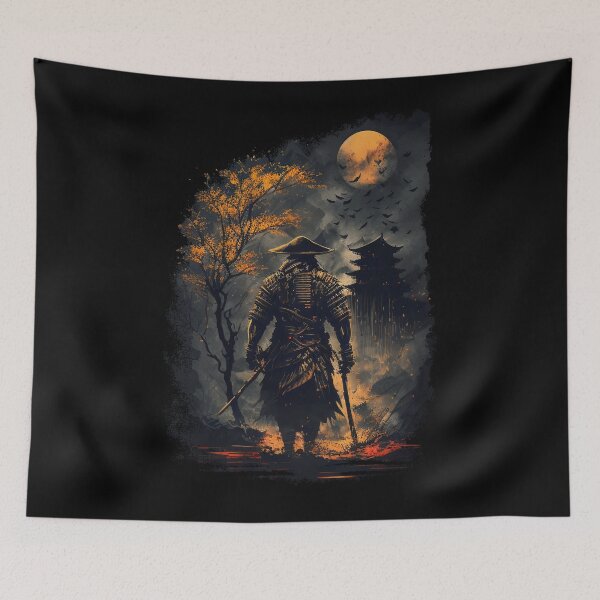 Item preview, Lone Samurai - Triumph And Tragedy designed and sold by DuxDesigns.