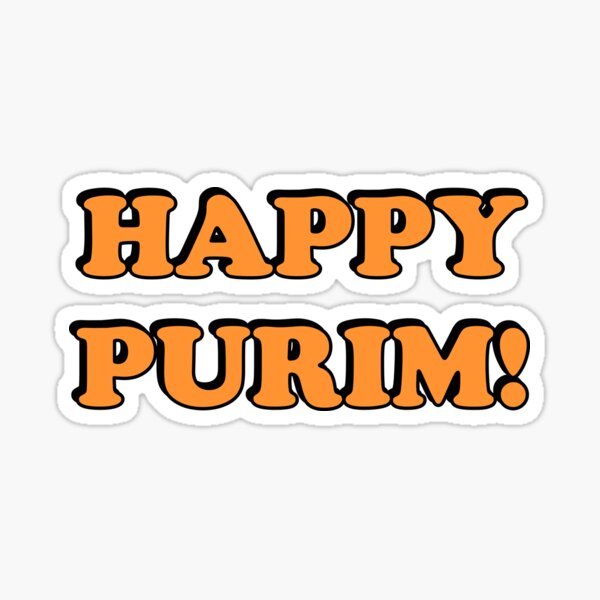 Item preview, HAPPY PURIM Jewish holidays designed and sold by Inspirationmotivation.