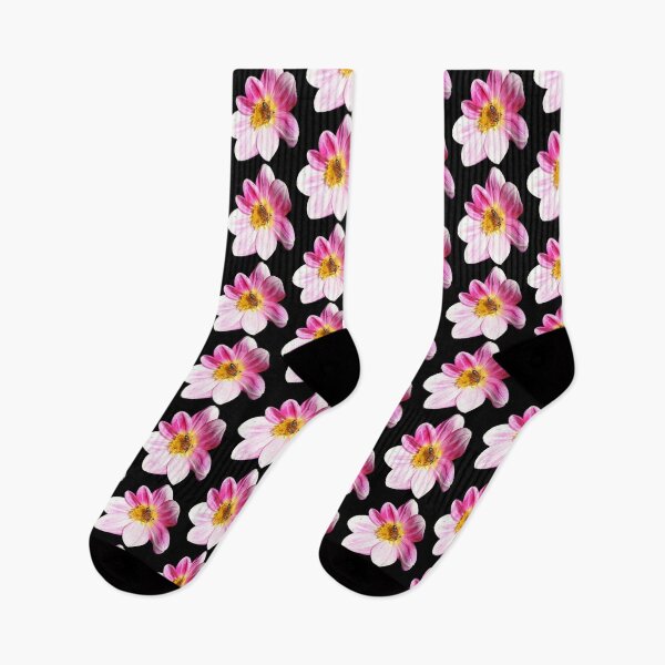 Item preview, Pattern - bee on flower - black background designed and sold by DrAgonPhotos.