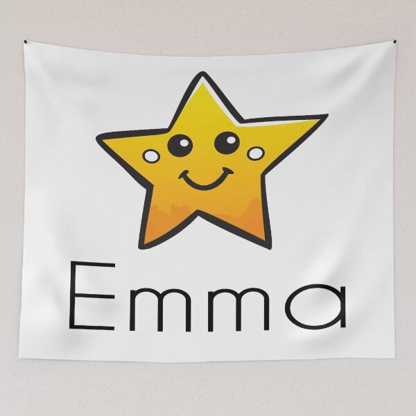 Item preview, Emma Cute Star My Name Is Emma designed and sold by ProjectX23.