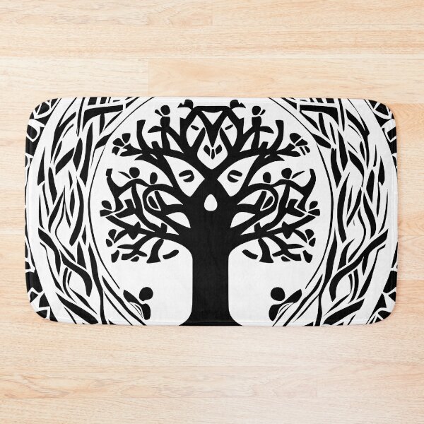 Item preview, Tree Of Life 002 Black on White designed and sold by DMT Official Merch.