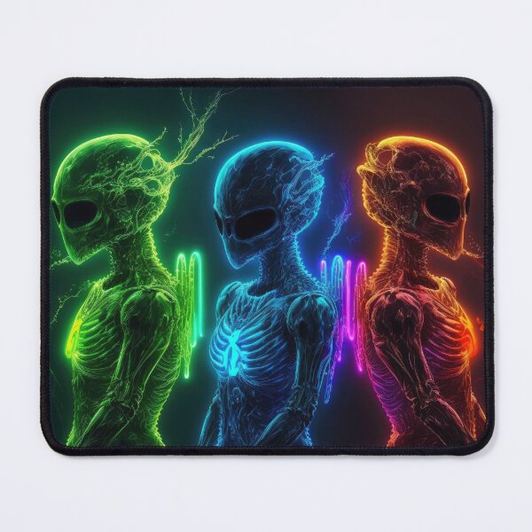 Item preview, The Neon Alien Crew designed and sold by JoeBurgett.