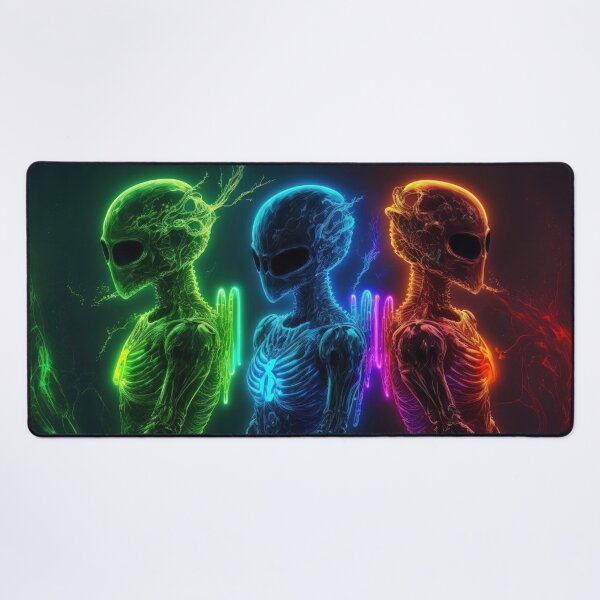 Item preview, The Neon Alien Crew designed and sold by JoeBurgett.