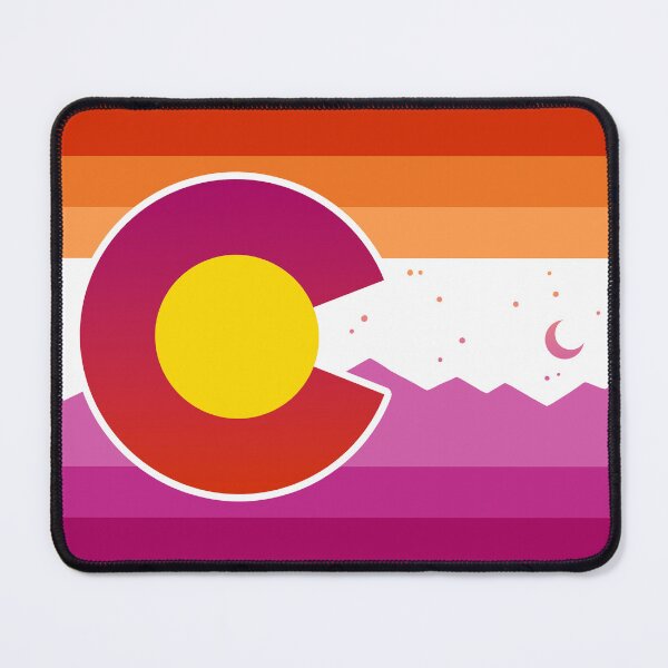 Item preview, Colorado Lesbian Gay Pride Flag Denver Parade PrideFest designed and sold by flannmoriath.