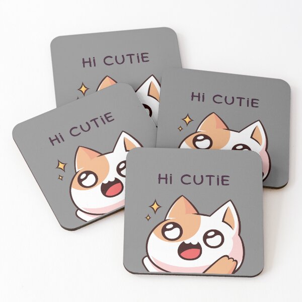 Item preview, Hi Cutie Cat designed and sold by RedNeo.