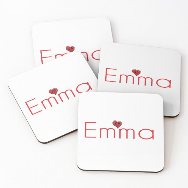 Item preview, Emma Cute Heart My Name Is Emma designed and sold by ProjectX23.