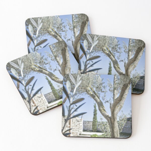 Item preview, An olive tree in a mediterranean garden. designed and sold by Cakenetic.