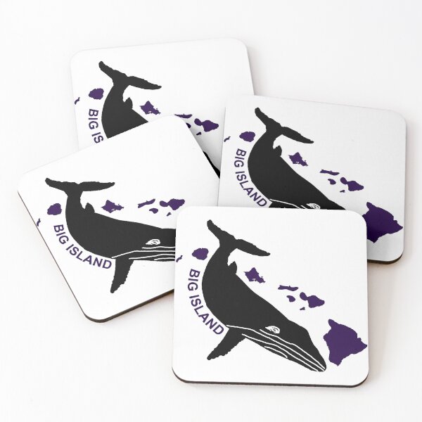 Item preview, BIG ISLAND PURPLE ISLANDS HUMPBACK WHALE designed and sold by SHOP HAWAII.