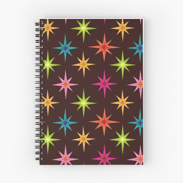 Item preview,  Colorful Mid Century Retro starbursts Pattern  designed and sold by Yasminepatterns .
