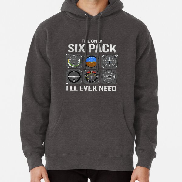 Funny Pilot Quote Cockpit Airplane Flight Intruments Pullover Hoodie