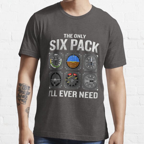 pilot six pack t shirt