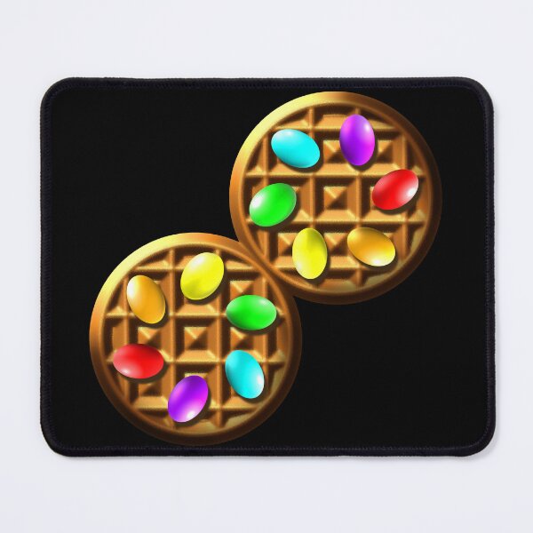 Item preview, Golden Infinity Waffles with Rainbow Candies designed and sold by FalcoSkyWolf.