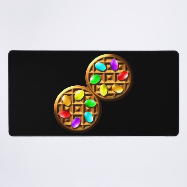 Item preview, Golden Infinity Waffles with Rainbow Candies designed and sold by FalcoSkyWolf.