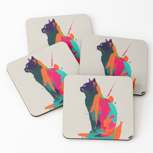 Item preview, Cat Minimalism: A Journey Through Art  designed and sold by Digital-Dreamer.