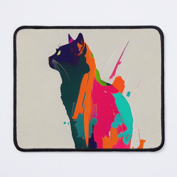 Item preview, Cat Minimalism: A Journey Through Art designed and sold by Digital-Dreamer.
