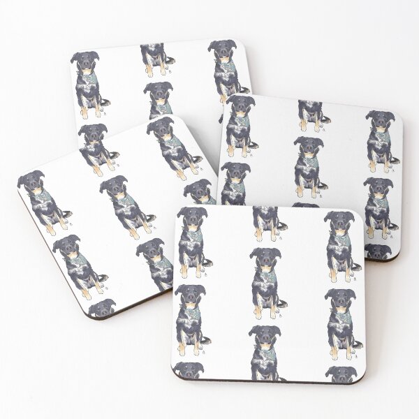 Item preview, Shepherd Mix with Bandana  designed and sold by rita-andi.