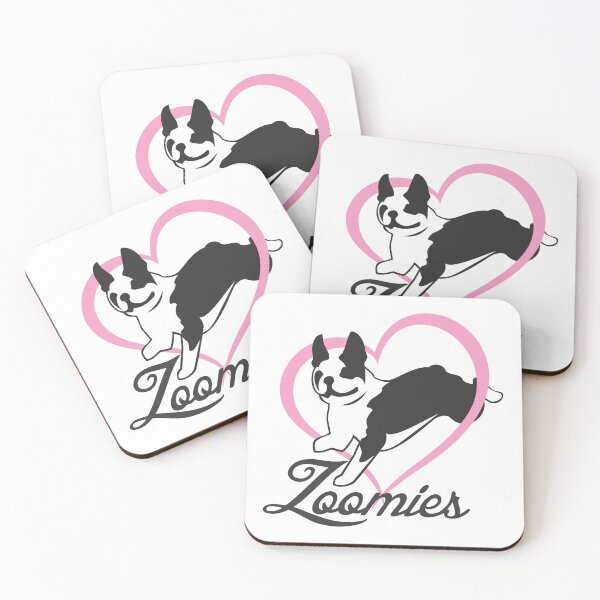 Item preview, Boston Terrier Zoomies | NickerStickers® on Redbubble designed and sold by NickerStickers.