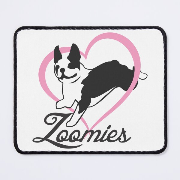 Item preview, Boston Terrier Zoomies | NickerStickers® on Redbubble designed and sold by NickerStickers.